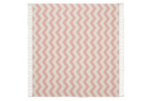 Scatterbox Ziggy 127X178cm Blush / Grey Throw