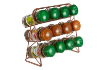 Vertex Copper Finish Spice Rack