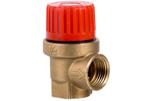 Red Top 3 Bar Safety Valve 1/2\"