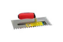 Dargan 11\" V Notch Trowel S/Steel