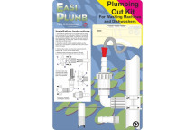 Easi Plumb Self Cutting Plumbing Out Waste Kit
