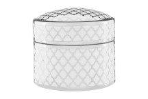 Renne Large White/Silver Ceram