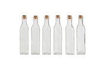Tromso 6Pcs Large Glass Bottles