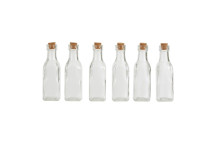 Tromso S/6 170ml Square Clear Glass