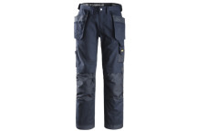 Snickers Canvas+ Trousers Navy W35\" L32\" 50