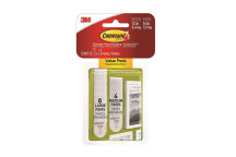Command Damage Free Hanging (8 Large,4 Medium Strips) 17209
