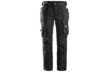 Snickers Stretch Trousers Black Size 46