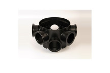 Brett Martin Frame & Lid For 315mm Access Junction -  Black
