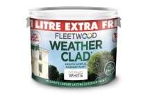 Fleetwood Weather Clad Brilliant White 9L + 1L Free