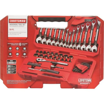 Craftsman Mechanics Tool Set 56 Piece