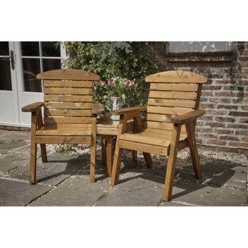 Hetton Wooden Companion Seat
