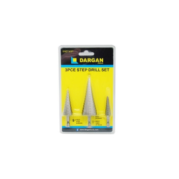 Dargan Titanium Hss Step Drill Set 3Pce