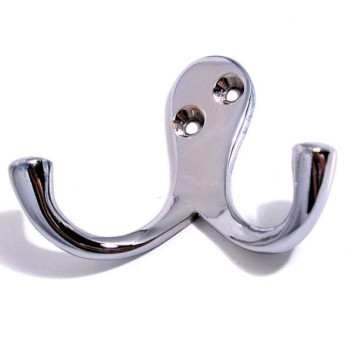 Phoenix Twin Chrome Robe Hook