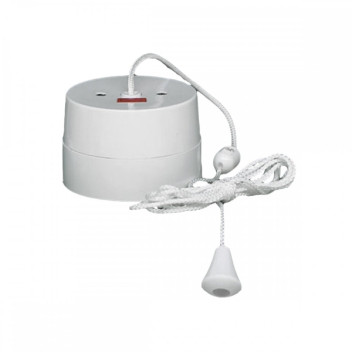 Crabtree Pull Cord Ceiling Switch 50Amp C/W Neon