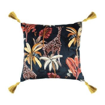 Scatterbox Simone Cushion 45X45cm Navy/Coral