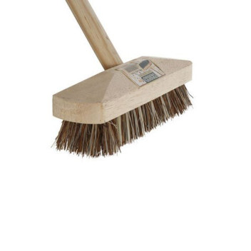 Deck Scrub Handled 9 1/2\" Union