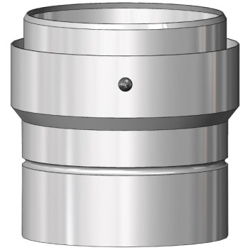 Flexi Flue Solid Fuel Start Off Adaptor 150mm