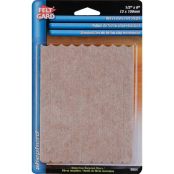Feltgard Strips 1/2\" X 6\" (9) 9954