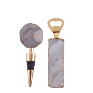 Agata Bottle Opener & Stopper
