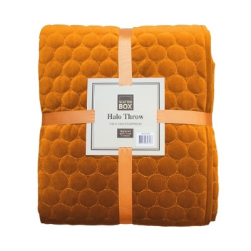 Scattebox Halo 140 X 240cm Pumpkin Throw