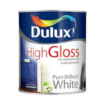 Dulux High Gloss Pure Brilliant White 2.5L