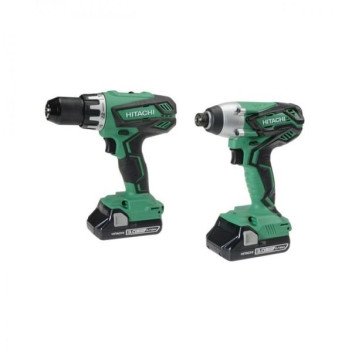 Hitachi 18V Combi & Impact Driver Kc18Dgl