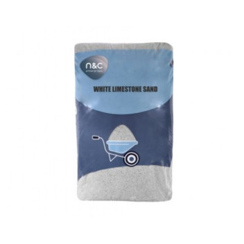 White Limestone Sand 25Kg