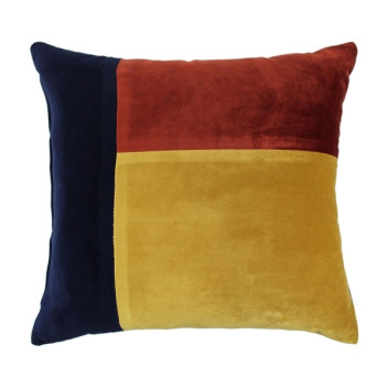 Scatterbox Turner Cushion 43X43cm Rust / Navy