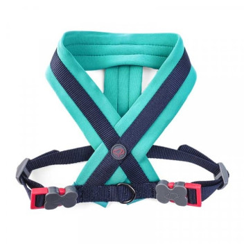 Uber-Activ Navy Padded Dog Harness - S