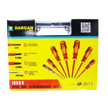 Dargan 7 Piece Insulated Screwdriver Set SDS7/DT3
