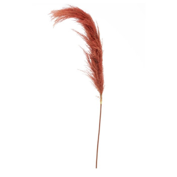 Fiori 116.84cm Pampas Grass Stem Orange
