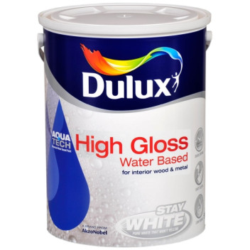 Dulux Water Based High Gloss 5L White