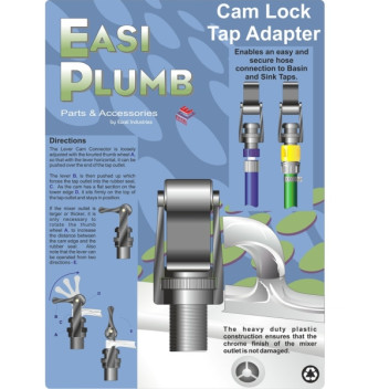 Easi Plumb Cam Lock Tap Adaptor