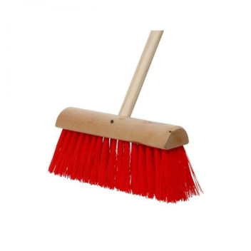 Dosco Green Yard Brush C/W Handle