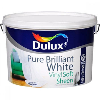 Dulux Vinyl Soft Sheen White 10L