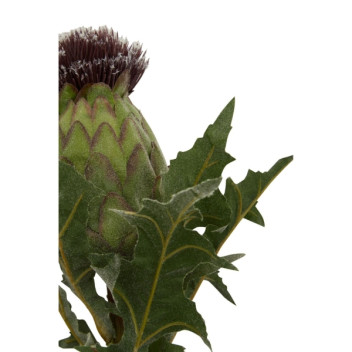 Fiori 56cm Thistle Stem - Purple/Green