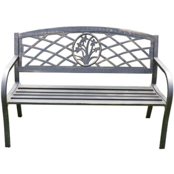 Daffodil Bench - Black/Bronze