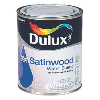 Dulux Water Based Satinwood 750ml White