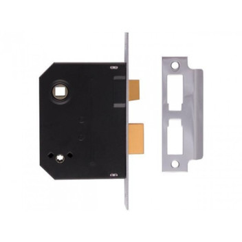 Union 2 Lever Mortice Lock 64mm Brass