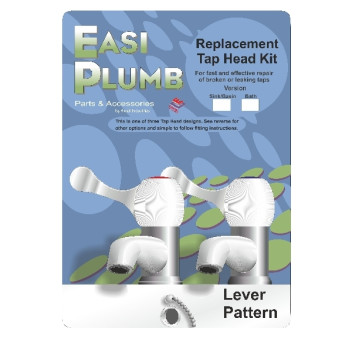 Easi Plumb Replacement Tap Head Kit Lever Pattern 1/2\"