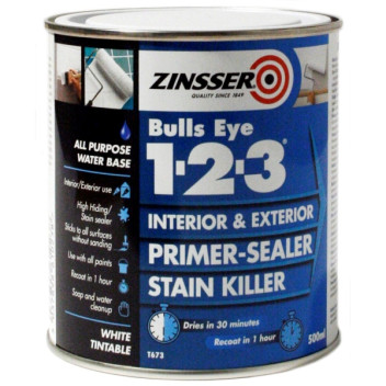 Zinsser Bulls Eye Primer 1.2.3 500ml