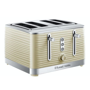 Russell Hobbs Inspire Cream 4 Slice Toaster