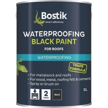 Bostik Bituminous Black Paint 5L