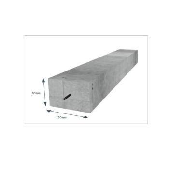 6ft- 6\" Concrete Lintel 4\" X 3\"