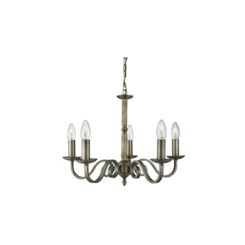5 Arm Light Pendant 15055Ab