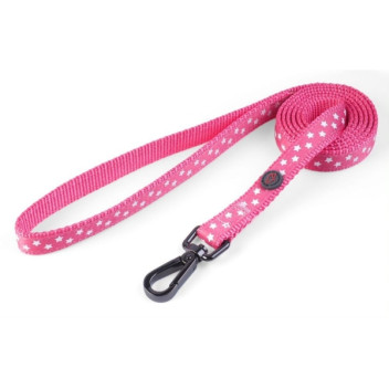 Walkabout Starry Pink Dog Lead - S