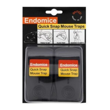 Quick Snap Mouse Trap - 2 Pack