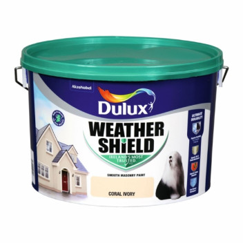 Dulux WeatherShield Coral Ivory 10L