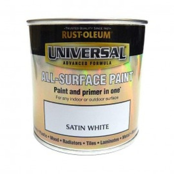 Universal All Surface Paint 750Ml Satin White