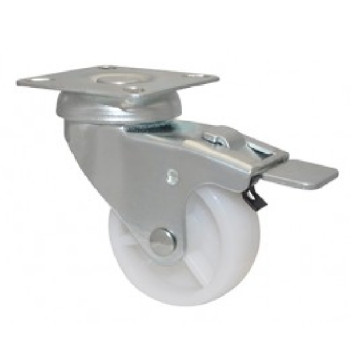 Castor Equip.Swivel Eco D50mm Pp Pb T Brake 50Kg(03 3250 01)